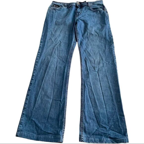DKNY Jeans So Low Lita Straight Jeans SIZE 4R - Picture 1 of 16